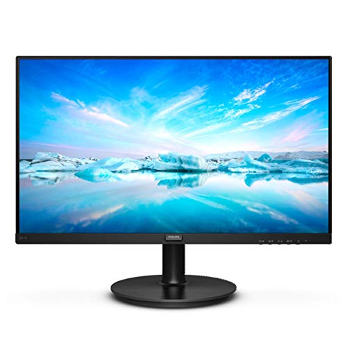 Monitor Essencial PHILIPS 221V8/00 (22'' - 7 ms - LCD - 1920x1080 - FullHD) Philips - Monitores de computador - 22 polegadas, 7 ms, fullhd, lcd