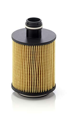 Filtro de Óleo MANN FILTER HU712/11X (1 Unidade) MANN FILTER - Circulação de óleo do motor do veículo - filtro óleo, resistente à água, preto, plástico