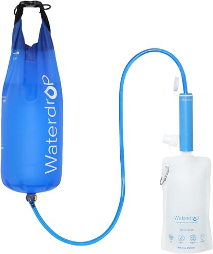 Filtros de Água WATER DROP WDF-01 (Azul) Waterdrop - Filtros e purificadores de água portáteis - filtros, água, azul