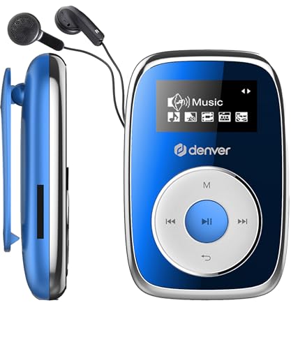 Leitor MP3 DENVER ELECTRONICS MPS-316BU (Preto - 16 GB) Denver - Reprodutores de mp3 - 16 gb, microsd, universal, preto