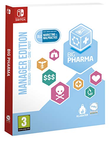 Jogo Nintendo Switch Big Pharma - Manager Edition (Inglês) JUST FOR GAMES - Software de jogos de vídeo - nintendo switch, big pharma, manager edition