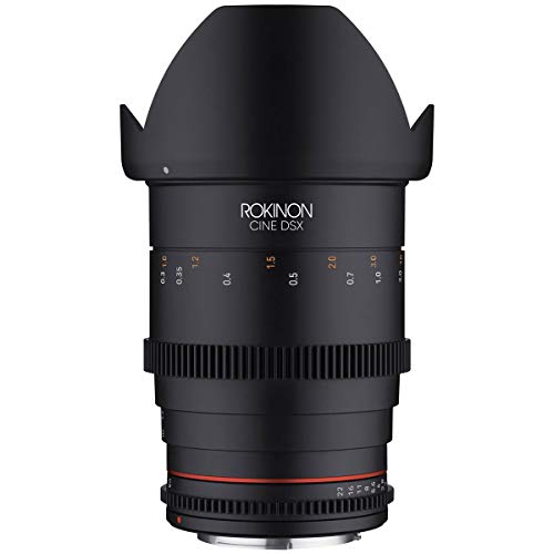 Objetiva ROKINON 35mm T1.5 ED DSX (Encaixe: Sony E - Abertura: f/22 - f/1.5) Rokinon - Lentes de câmera de vídeo - 35mm, t1.5, sony e, f/22, distância focal fixa