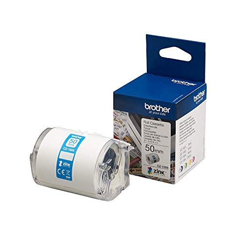 Fita para Etiquetadora Brother CZ-1005 - Preto Brother - Fitas de etiquetas e recargas - fita, etiquetadora, preto, branco, impressão, compatível
