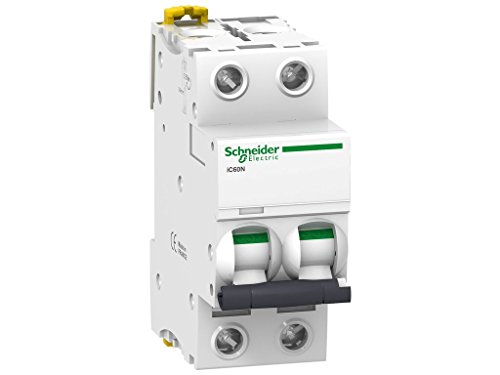 Disjuntor SCHNEIDER Ic60N 1P 1A C Branco Schneider Electric - Painéis de disjuntores - disjuntor, schneider, IC60N, 1p, 1a, branco
