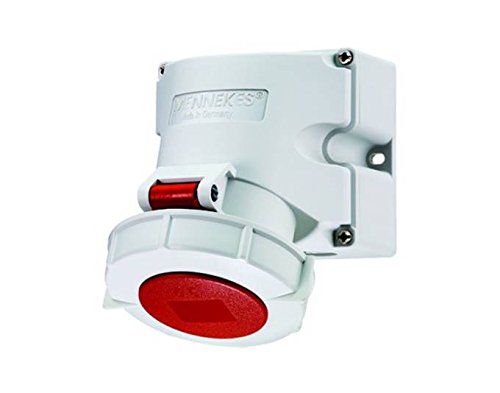 Conector Elétrico MENNEKES 422 (1 peças) MENNEKES 6 - Terminais e conectores de fio - 2 polos, 32 A, ip44, 400 V
