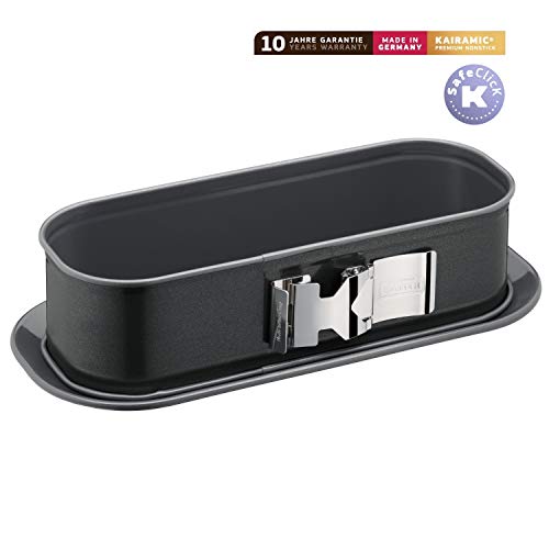 Forma para Forno KAESER 23.0063.8126 (Branco - 22,5x10cm) Kaiser - Formas para bolos e moldes - branco, 22.5x10cm, aço