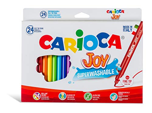 Canetas de Feltro CARIOCA Joy Multicor (Ponta Fina) Carioca - Marcadores e marcadores de texto - canetas, feltro, carioca, joy, multicor, ponta fina