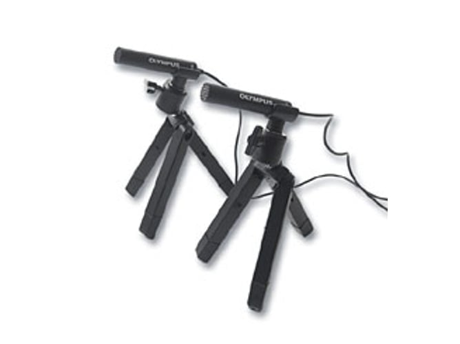 Microfone OLYMPUS ME-30 (Preto - Condensador) Olympus - Microfones - condensador, 3,5mm jack, 90º direção, 100Hz-10kHz