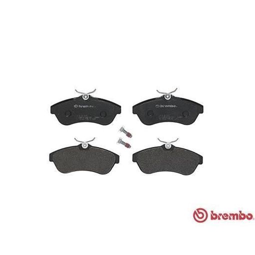 Pastilhas para Calipers BREMBO P61075 (Bosch) BREMBO - Sistema de freios de veículos motorizados - brembo, p61075, bosch, preto, vermelho