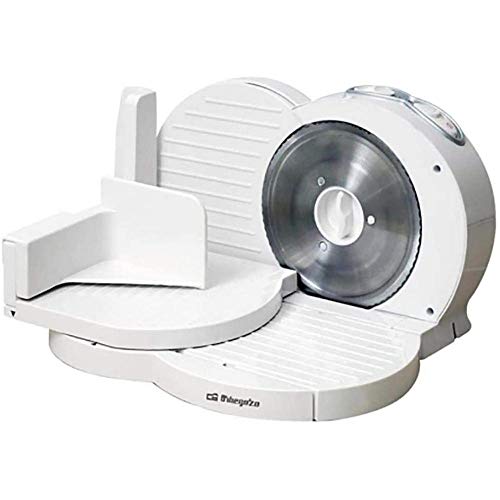 Máquina de Corte em Fatias ORBEGOZO MS 4200 Orbegozo - Fatiadoras de frios - 150 W, plástico, branco