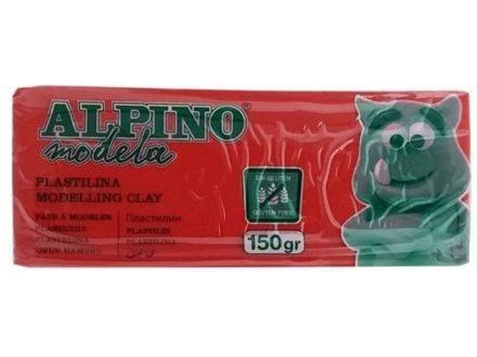 Plasticina para Crianças CLAIRE MODELING (150 g) Alpino - Materiais de cerâmica e escultura - massa, fácil amassar, não mancha, segura