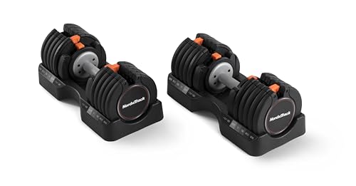 Nordictrack Select-A-Weight Par de Pesos 25Kg (Fitness, Cardio y Musculación) Ifit Health & Fitness - Levantamento de peso - pesos ajustáveis, 2,5 kg, ajuste manual, kit de manutenção