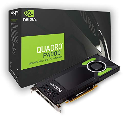 Placa de Vídeo PNY Quadro P4000 | Preto (Captura da Vídeo) PNY - Placas e adaptadores de vídeo - quadro p4000, 8 gb gddr5, pci express x16 3.0