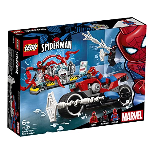 LEGO Marvel Super Heroes: Resgate da Moto do Homem-Aranha (Idade Mínima Recomendada: 4 anos) LEGO - Blocos de encaixe - lego, marvel, super heroes, resgate, homem-aranha, moto
