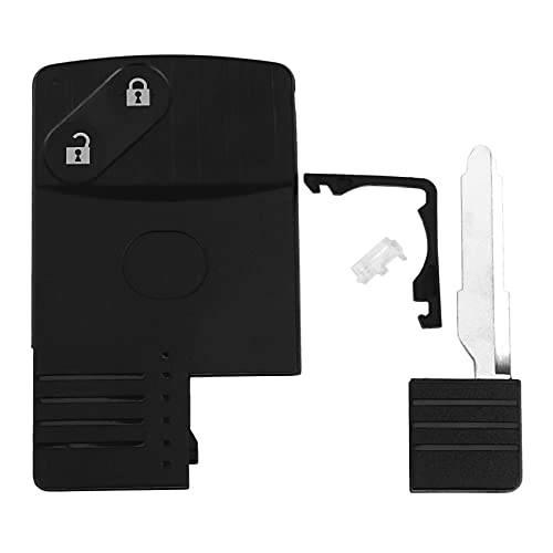 Estojo de 2 Botoes para Cartão Inteligente Daweglop - Segurança e proteção para veículos - estojo, caso, abs, preto, universal