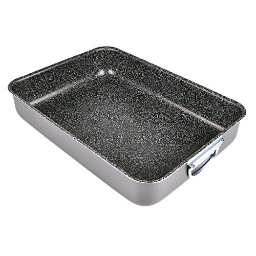 Fundo para forno Alluflon Tradizione 37x26.5x7cm ALLUFLON - Travessas de forno - antiaderente, pedra, níquel-free, bisfenol a-free, aço inoxidável