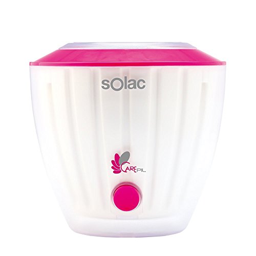 Depiladora SOLAC CarePil Rosa (Arranque - Multi-zonas - Corrente) Solac - Kits e suprimentos de depilação com cera - arranque, multi-zonas, corrente