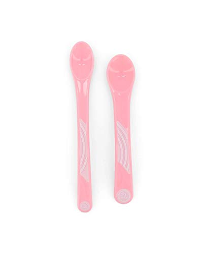 Conjunto de Talheres TWISTSHAKE Rosa (Material: plástico) Twistshake - Talheres - plástico, bebé, suave, BPA livre