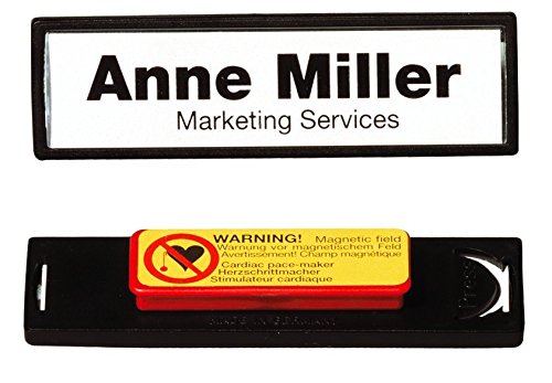 Suporte para Etiquetas DURABLE 482004 (Preto) Durable - Placas de identificação - preto, etiquetas