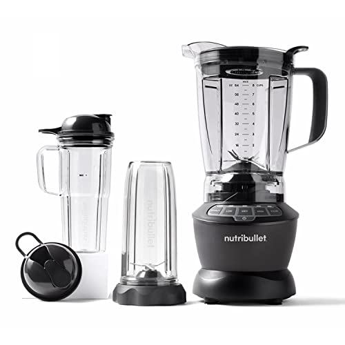 Nutribullet Nbf-28500-1007Dg Liquidificador Varinha Mágica 1.6 L 1000 W Preto Inox NUTRIBULLET - Batedeiras e liquidificadores - liquidificador, varinha mágica, metal, 1.6 L, 1000 W