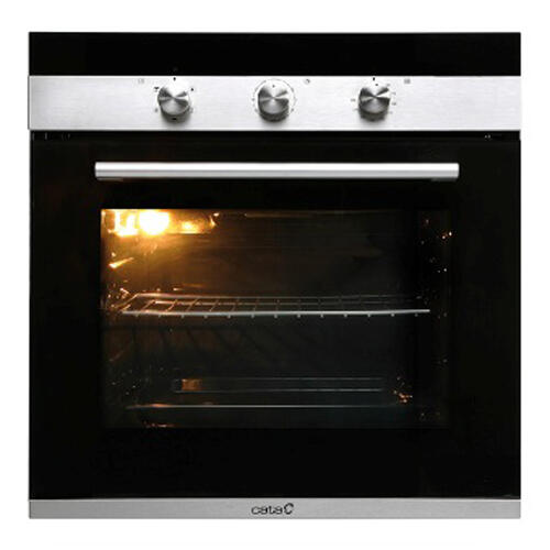 Forno Elétrico CATA CM760 AS BK | Preto, Inox CATA - Fornos - 59 litros, 6 funções, limpeza fácil, design moderno