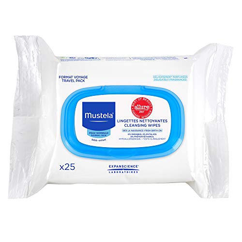Toalhitas para Cão MUSTELA (25 unidades) Mustela - Muda fraldas - toalha, cão, 25 unidades