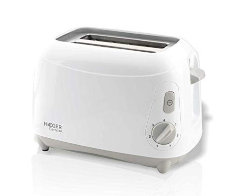 Torradeira HAEGER Geminy (900 W - 3 Níveis de temperatura) HAEGER - Torradeiras - 900 W, 3 temperaturas, design moderno, indicador digital