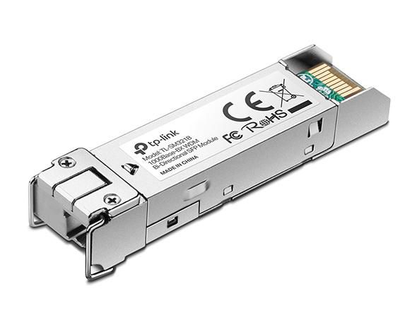 Módulo de Transcetor de Rede TP-LINK TL-SM321B TP-Link - Redes - fibra ótica, PCI Express x1, 1250 mbit/s, plug & play
