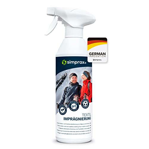 Spray Impermeabilizantes 500 Ml SIMPRAX SuS International UG - Protetores de tecido e estofos - 500 ml, spray-on, impermeabilizantes