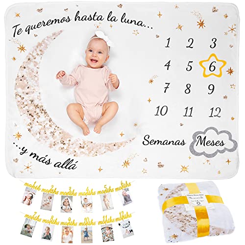 Manta ODOXIA Meses Bebés (Cinzento - 60 x 80 cm) Odoxia - Roupa de cama e cama - meses bebês, cinzento, 60x80 cm