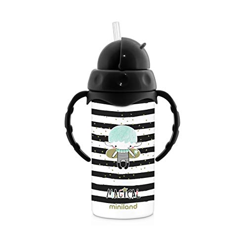Garrafa Térmica MINILAND com Pajeta (0.24 L) Miniland - Porta-alimentos e bebidas - 0.24 l, pared dupla, mantêm temperatura