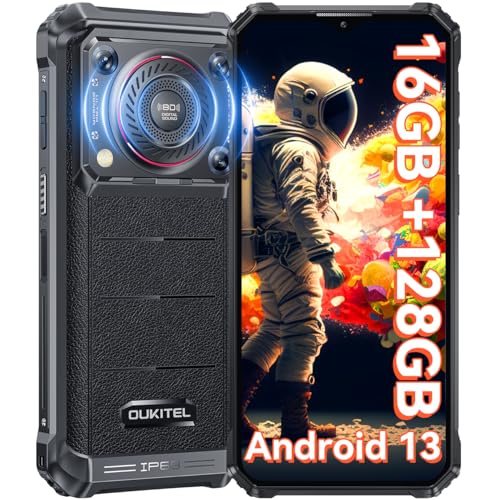 Smartphone OUKITEL WP36 (6.52'' - 3 GB - 128 GB - Preto) OUKITEL - Telemóveis - 6.52, 3 GB, 128 GB, android 13.0