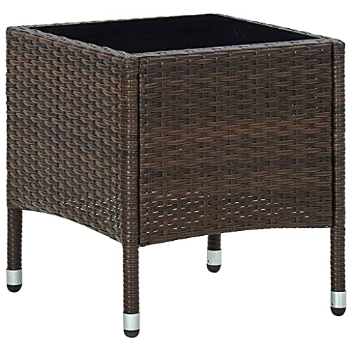 Mesa de Jardim VIDAXL Castanho (40 x 40 x 45 cm) vidaXL - Mesas de cozinha e sala de jantar - castanho, 40x40x45 cm