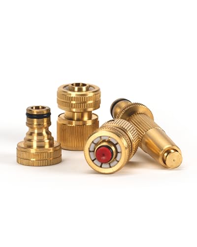 Conjunto de acessórios para mangueira de água LIVLIG Rehau - Bicos de pulverização de mangueira de jardim - acessórios, mangueira de água, resistente, design