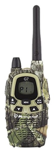 Walkie Talkies MUNDO RURAL Midland G7 Pro Verde Midland - Rádios bidirecionais - duplo comando, lcd led, 8 canais, silenciador tom