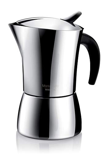 Cafeteira de Filtro TESCO MONTY (6 Chávenas) Tescoma - Cafeteiras elétricas e de fogão - 6 chávenas, aço inoxidável, resistente ao calor