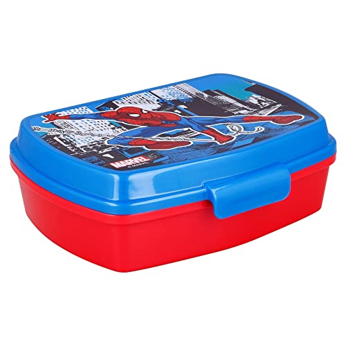 Lancheira Spiderman Vermelho 5 X 16 X 11 Cm Stor - Lancheiras e sacos - lancheira, Spiderman, vermelho, 5 x 16 x 11 cm