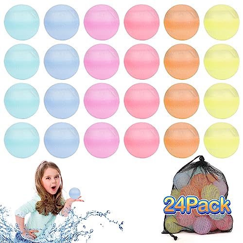 Brinquedos de Água WOLINTEK 12 Peças Bolas de Agua Reutilizáveis Wolintek - Brinquedos - água, reutilizáveis, bolas, brinquedo
