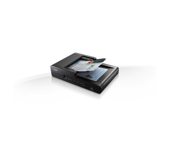 Canon imageFORMULA DR-F120 Scanner com alimentação por folhas e autoalimentação de documentos (ADF) 600 x 600 DPI A4 Preto Canon - Digitalizadores - 600x600 dpi, ADF, a4, preto