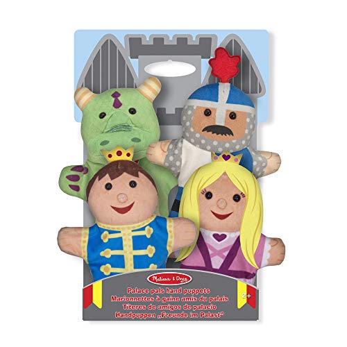 Brinquedo de Trabalhos Manuais MELISSA & DOUG Glove (3 Anos) Melissa & Doug - Animais de pelúcia - lavável, resistente, 3 anos, 4 bonecos