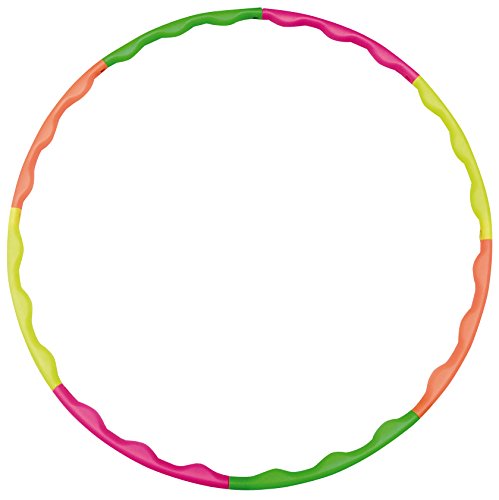 Barra de Equilíbrio HUDORA 76391 | Verde, Laranja, Rosa, Amarelo Hudora - Hula hoops - verde, laranja, rosa, amarelo, metal, plástico