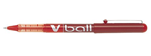 Caneta de Feltro PILOT V-ball 0.5 mm Vermelho Pilot - Canetas - caneta, feltro, pilot v-ball, 0.5 mm, vermelho