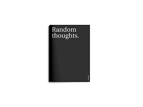 Caderno e Bloco de Notas Octagon Random Thoughts | Azul (Cadernos e Blocos de Notas) OCTAGON DESIGN - Cadernos e bloco de notas - capa maleável, azul