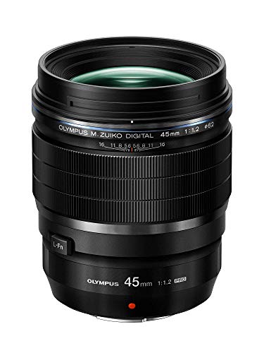Objetiva OLYMPUS M.Zuiko Digital ED 45mm F1.2 PRO Olympus - Lentes de câmera - 45mm, f1.2, telephoto, estabilizador