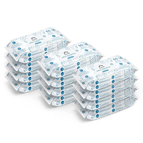 Toalhitas AMZON BABY Mama Bear Ultra Sensível Amazon EU Sarl - Muda fraldas - ultra sensível, 100% natural, biodegradable