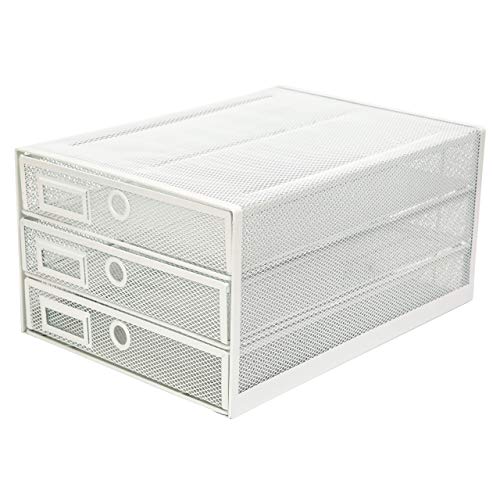 Arquivador EXERZ (Branco - Polipropileno - A4) Exerz Limited - Organizadores de gavetas para casa - branco, polipropileno, a4