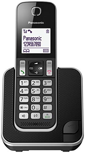 Telefone sem fio PANASONIC KX-TGJ320SPS Preto, prateado Panasonic - Telefonia - telefone sem fio, PANASONIC, kx-tgj320sps, preto, prateado