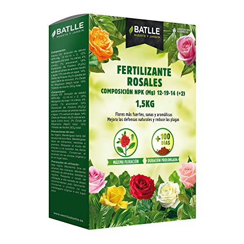 Fertilizante para Plantas de Flores BATLLE (1.5 kg) Semillas Batlle - Adubos - 1.5 kg, nutrientes, regador