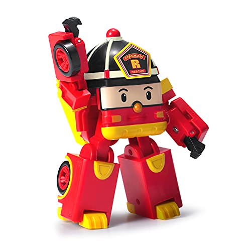 Robô Robocar Silverlit - Carro Reino de Prata Robocar Poli - Veículos de brincar - transformável, luzes, sons, controle remoto