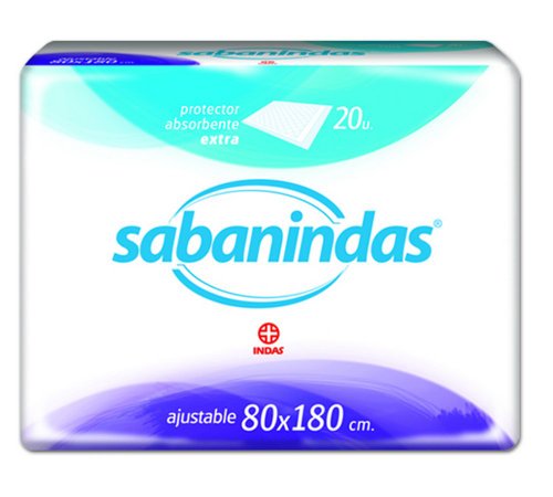 Lençol de Cama INDIAS Protector Saban (80 x 180 cm) Indas - Acessórios para incontinência - protetor, saban, 80x180 cm
